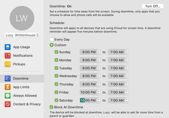 Restreindre le contenu et définir des limites pour les enfants avec du temps d écran sur Mac 