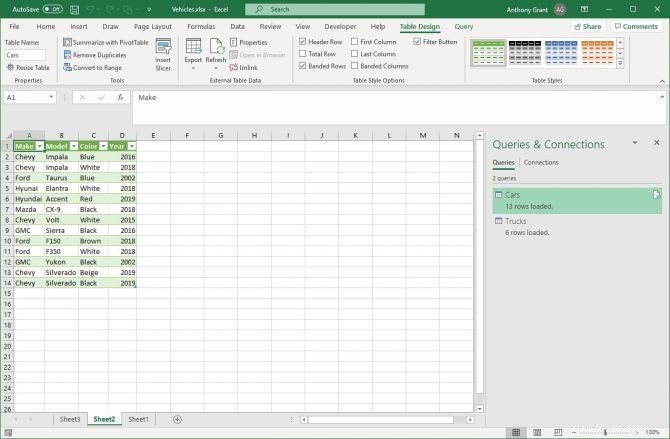 Comment combiner plusieurs ensembles de données dans Microsoft Excel à l aide de Power Query 