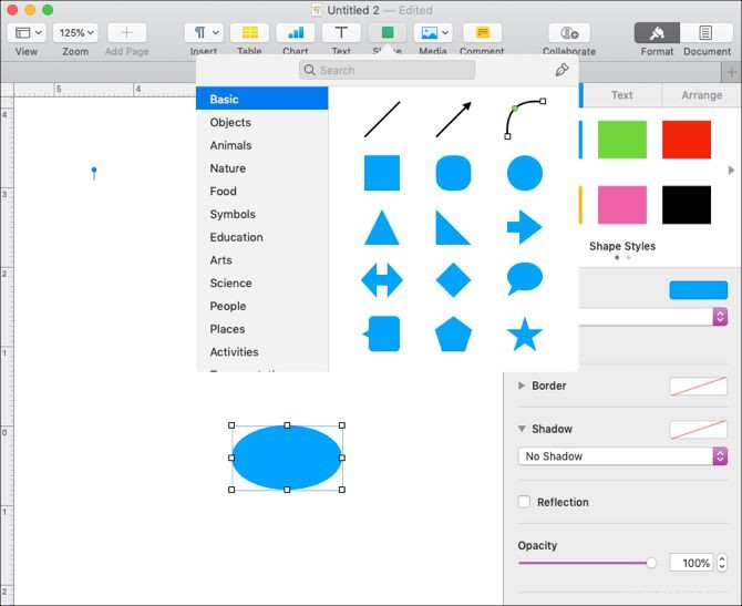 Comment créer un organigramme simple dans Pages sur Mac 