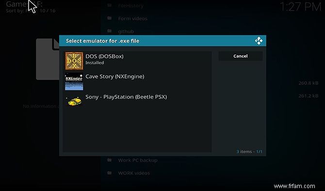 Comment jouer à des jeux sur Kodi avec Retroplayer 