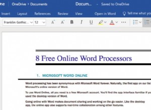 Les 8 meilleurs traitements de texte en ligne gratuits 