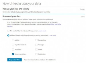 Comment télécharger toutes les données que LinkedIn a sur vous 
