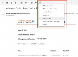 Comment éviter les frais de retard de la bibliothèque à l aide de Google Agenda 