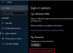 Comment ajouter des questions de sécurité aux comptes d utilisateurs locaux de Windows 10 