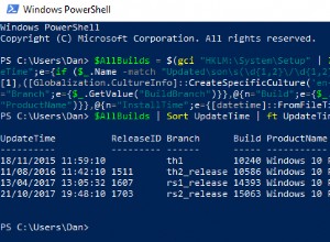 Comment voir l intégralité de votre historique de mise à niveau Windows sous forme de liste 