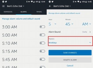 Comment définir une alarme répétitive sur Amazon Echo 