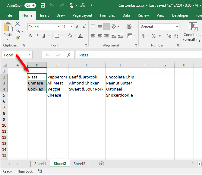 3 types de listes Excel pour faciliter la saisie de données 