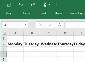 Comment créer un modèle de calendrier dans Excel 
