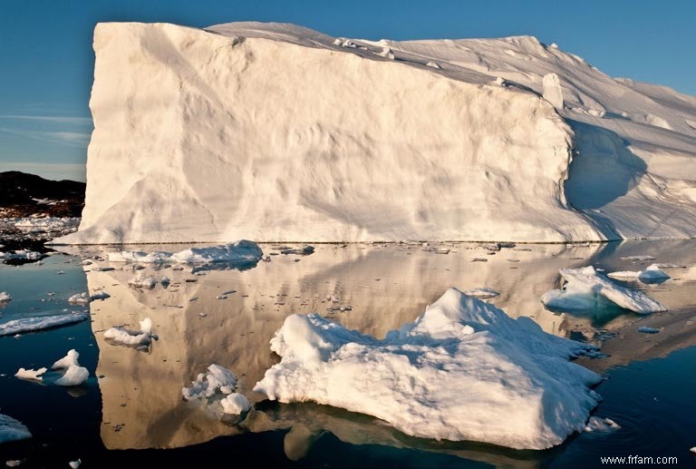 Des preuves plus claires que la glace polaire fond 