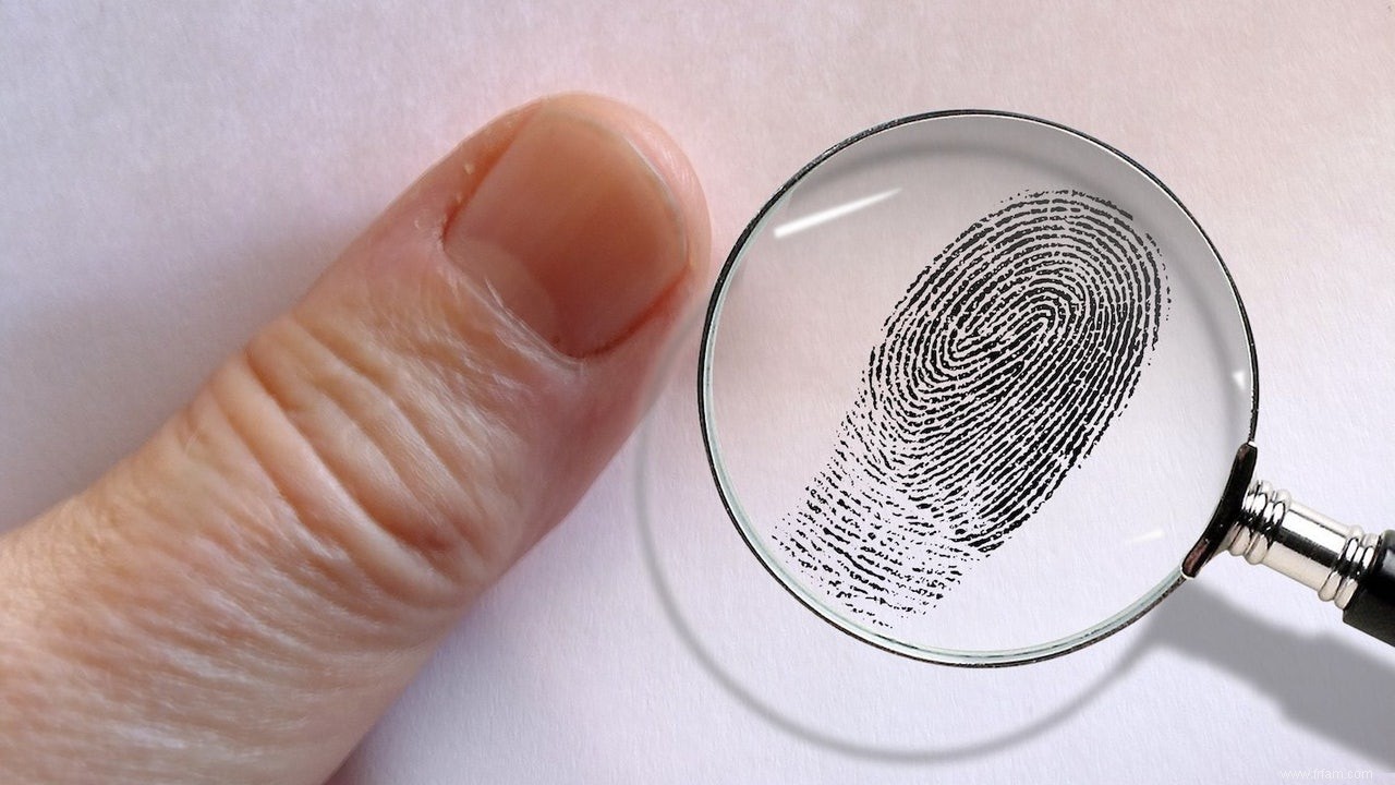 C est ainsi que les empreintes digitales sont créées 