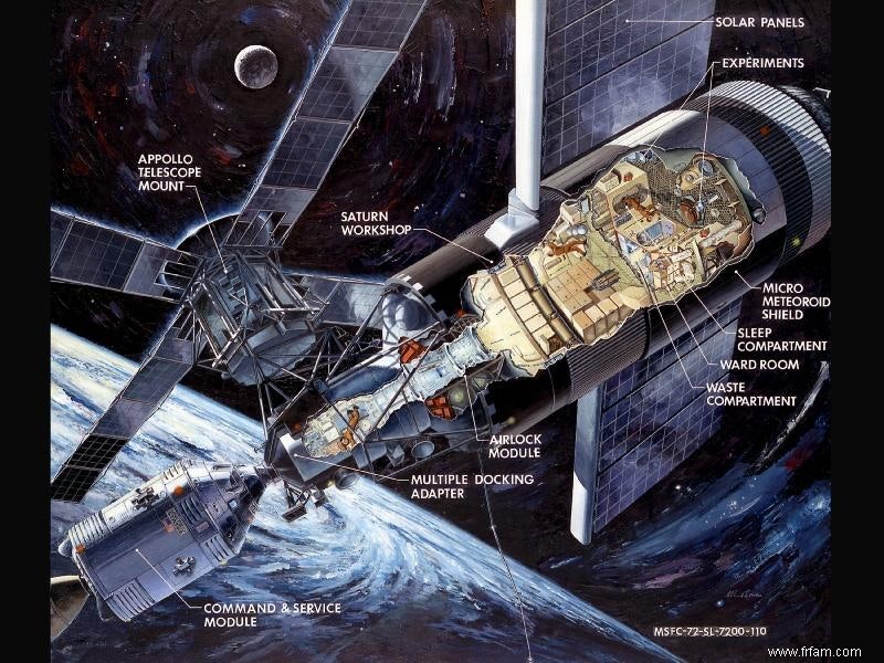 40 ans de Skylab, la première maison américaine dans l espace 