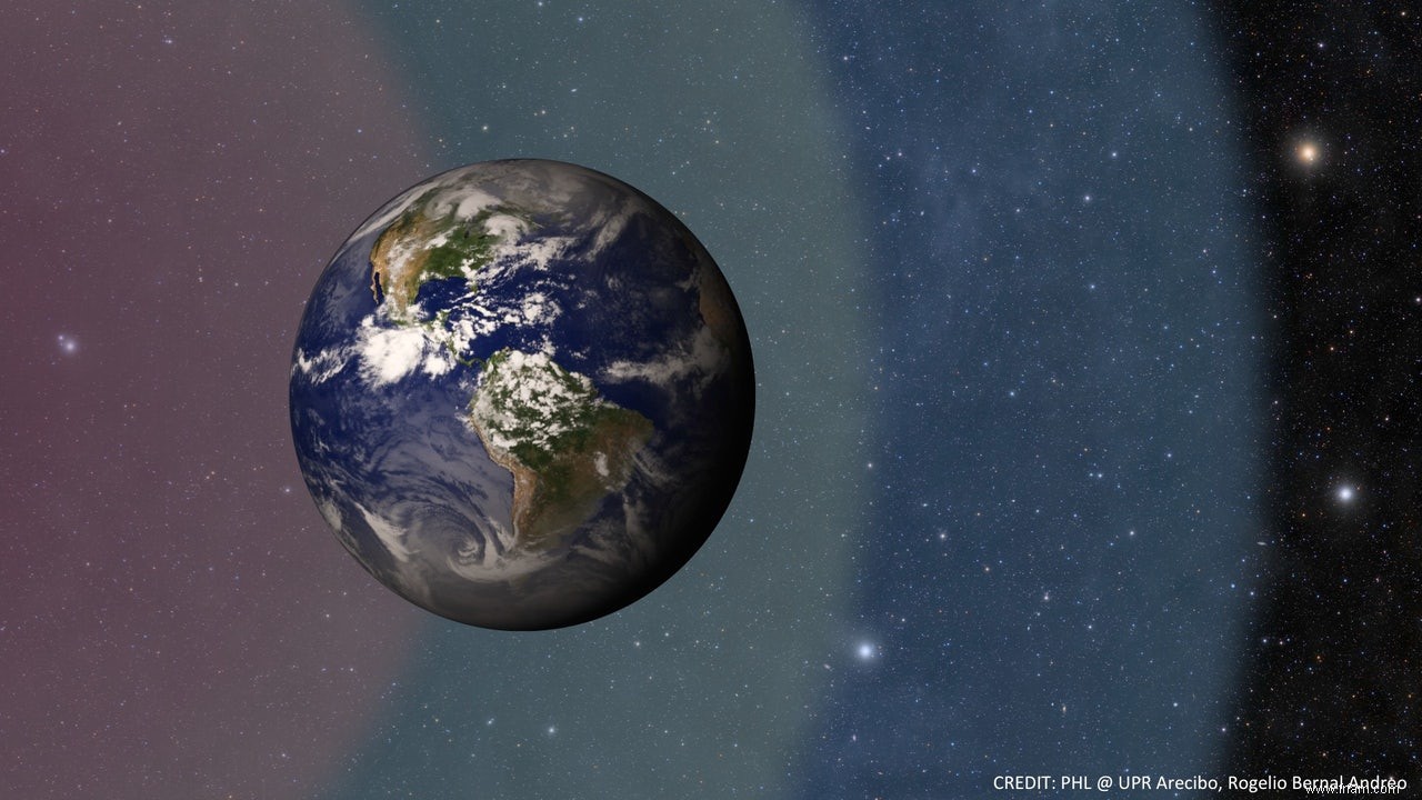 La Terre est juste dans la zone habitable du soleil 