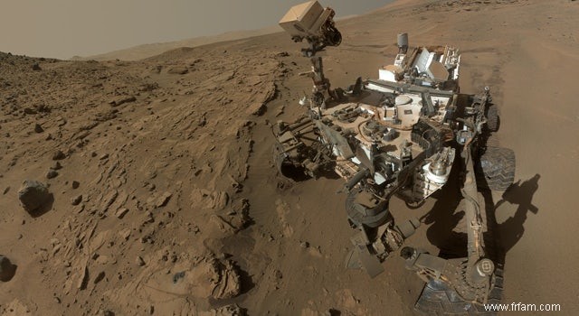 Curiosity trouve de l azote dans le sol martien 