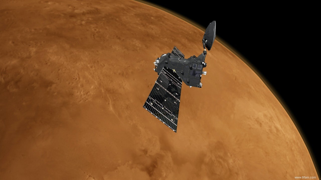 La sonde européenne de Mars va faire ses premières mesures 