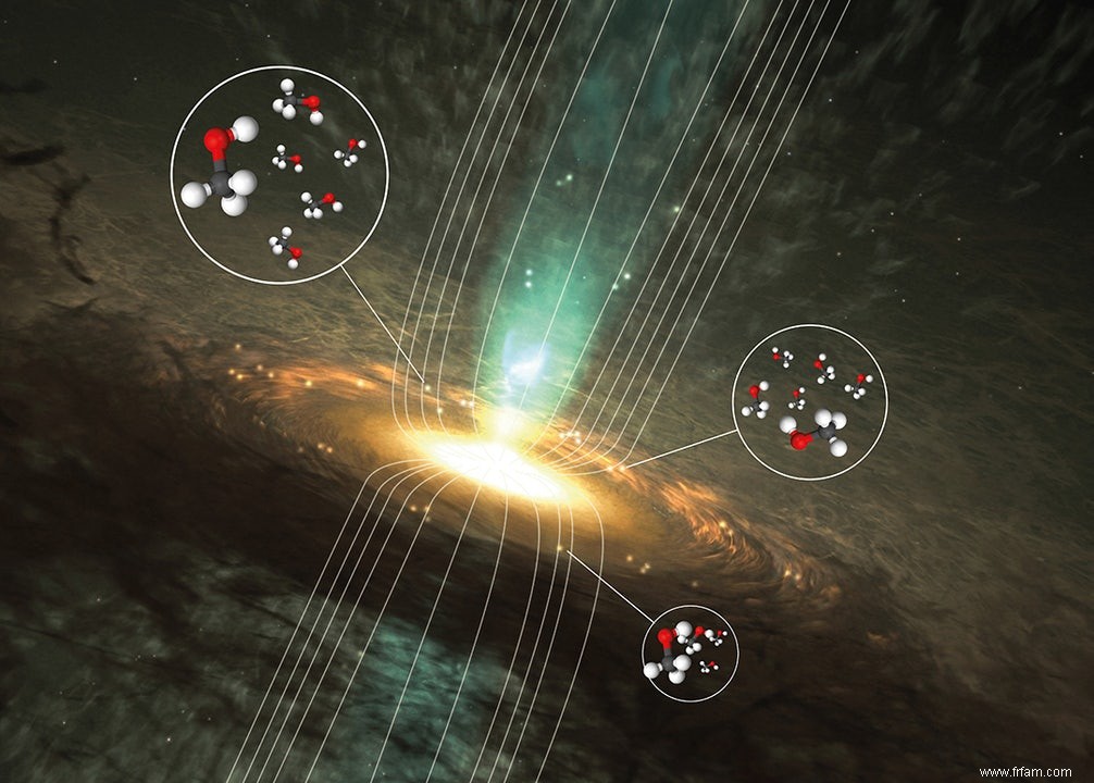 Des astrochimistes révèlent les secrets magnétiques du méthanol 