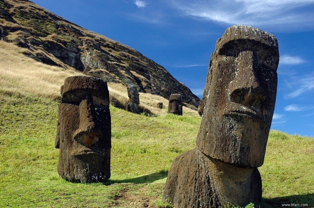 L origine des habitants originaux de l île de Pâques reste un mystère 