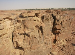 Les reliefs témoignent de la fascination séculaire pour les  navires du désert  