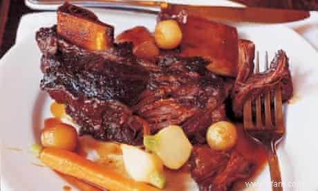 Recette de la fine côte de bœuf braisée 