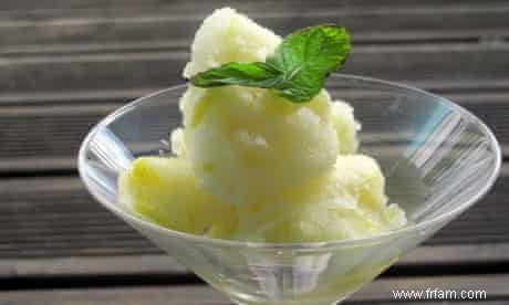 Comment faire un sorbet au citron parfait 