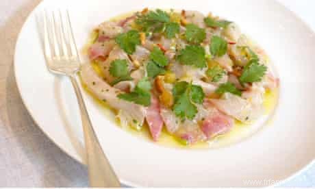 La recette du ceviche de daurade d Angela Hartnett 