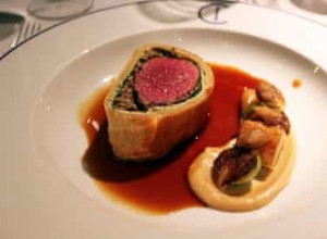 Recette de Chevreuil wellington à la pancetta, choux de bruxelles et marrons glacés 