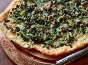 La recette de la pizza au chou frisé et à l oignon de Hugh Fearnley-Whittingstall 