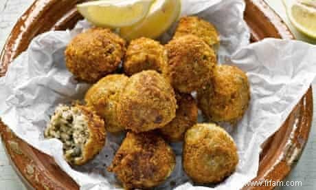 Recette d arancini de Yotam Ottolenghi, plus une soupe de chou-fleur craquante 