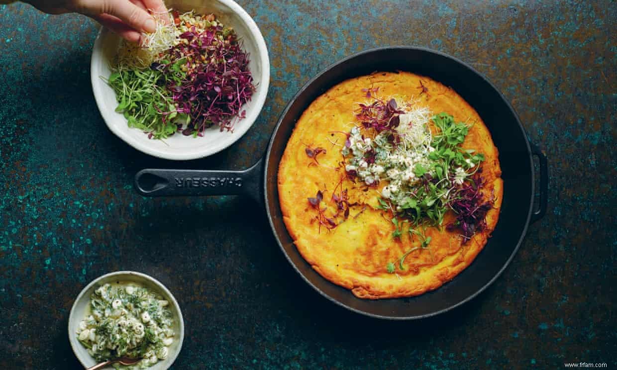  C est la nourriture qui me rend heureuse  :de délicieuses nouvelles recettes végétariennes d Anna Jones 