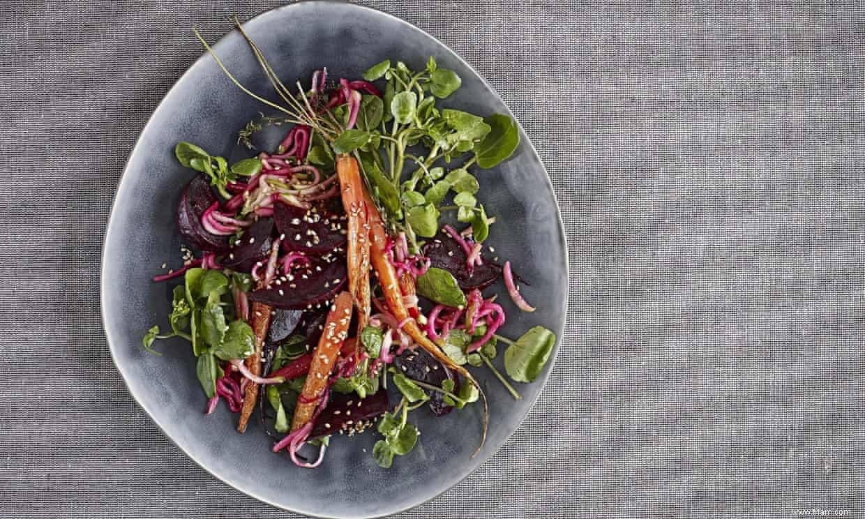 Quatre recettes à partir d un bouquet de carottes 