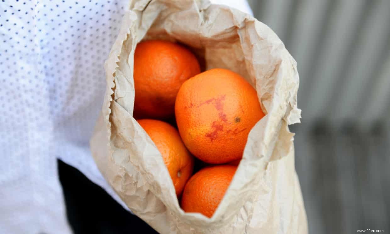 Plats de saison :riz au lait à l orange sanguine 