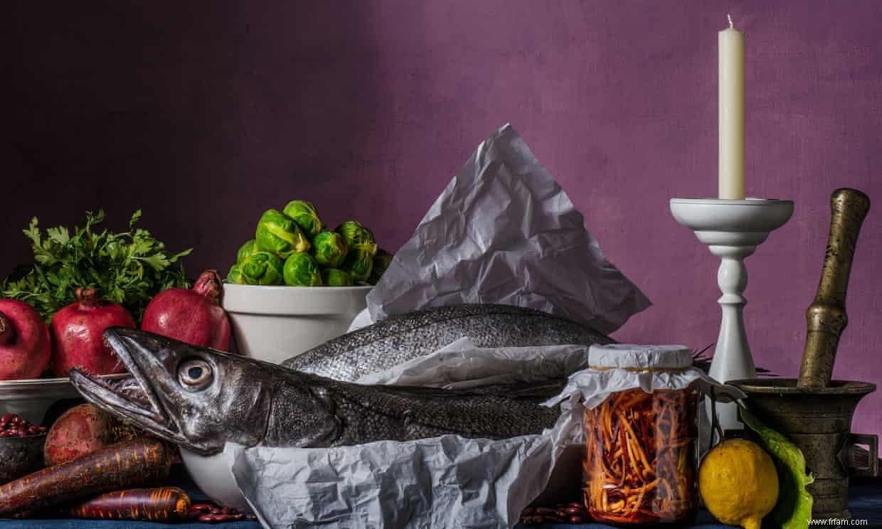 Recette de poisson entier rôti de Noël 