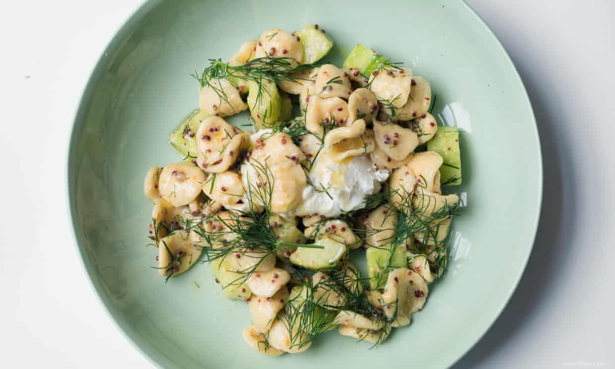 Recette d orecchiette à l aneth et au concombre de Nigel Slater 