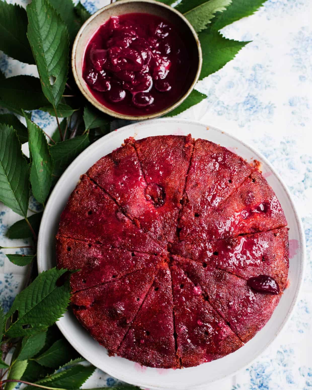 Recettes de tarte aux cerises et de gâteaux de Nigel Slater 