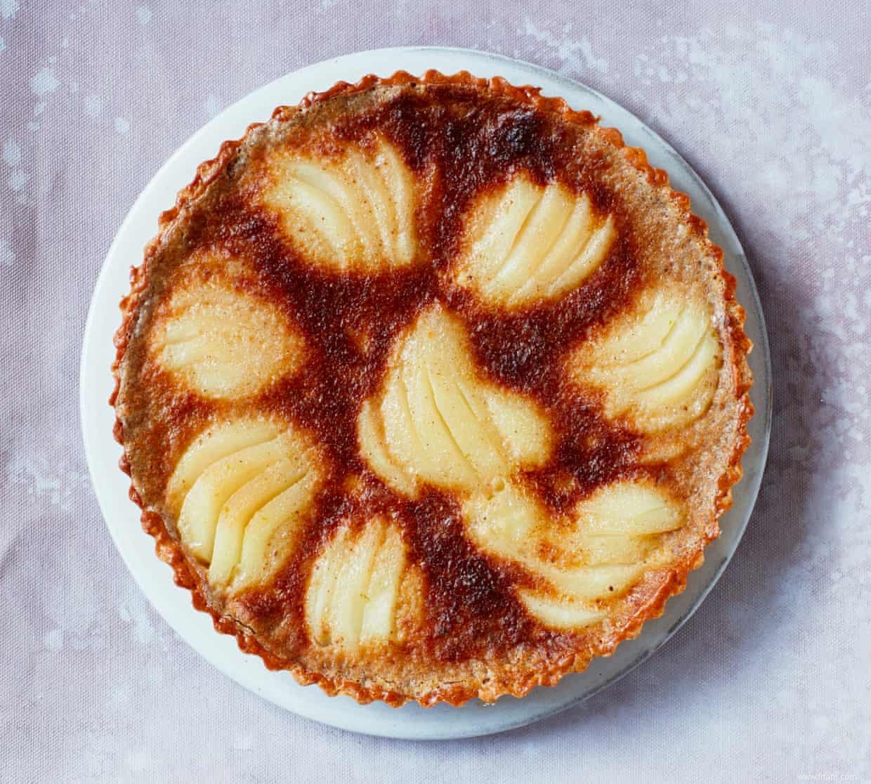 La recette de la tarte aux poires de Thomasina Miers 