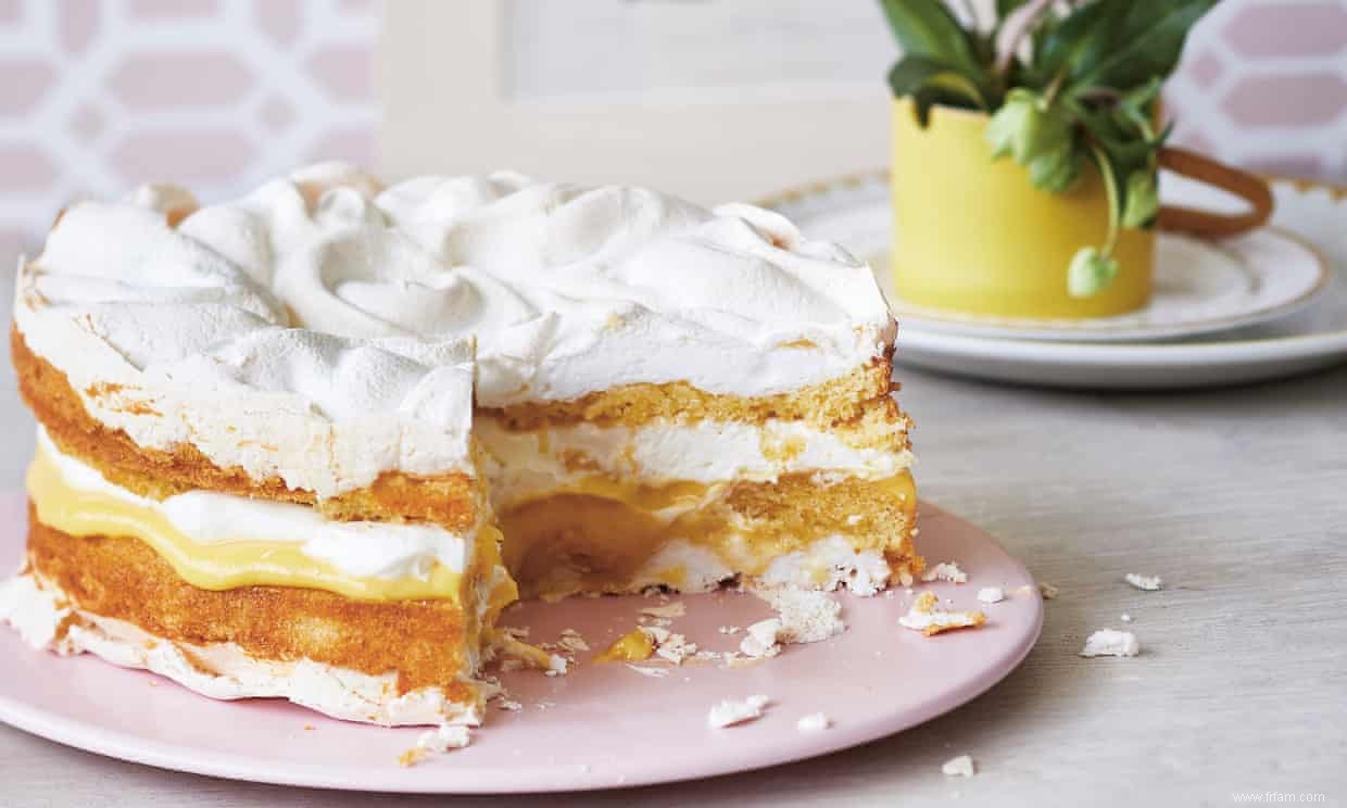 La recette du gâteau meringué au curd et aux fruits de la passion d Annabel Crabb 