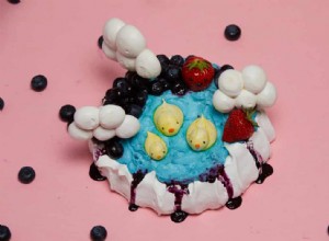 La recette de Kim-Joy pour la pavlova sur le thème de la mare aux canards 