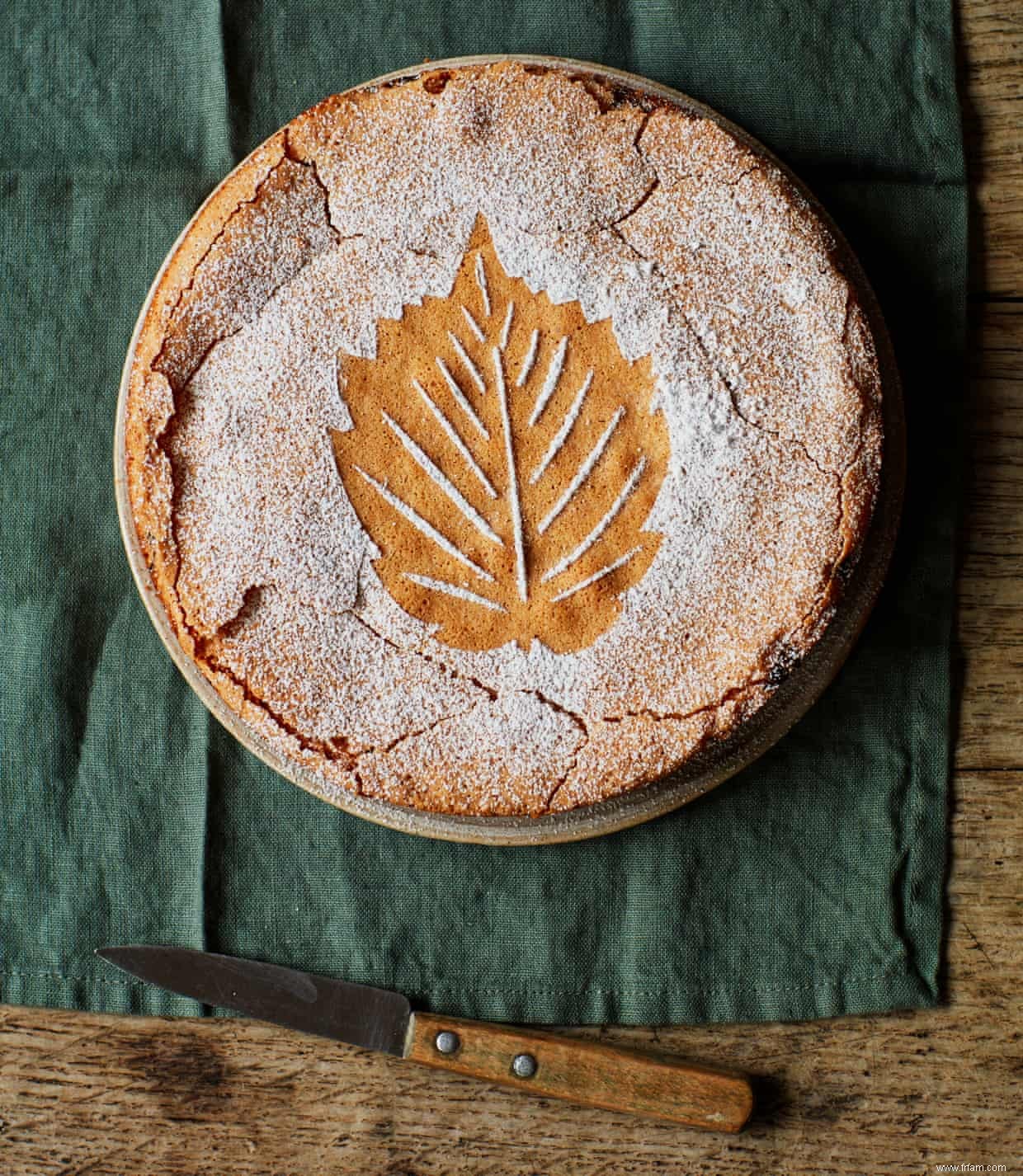 La recette de la tarte aux noisettes sans gluten de Tamal Ray 