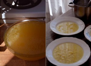 Soupe aux œufs :la recette de la stracciatella de Rachel Roddy 