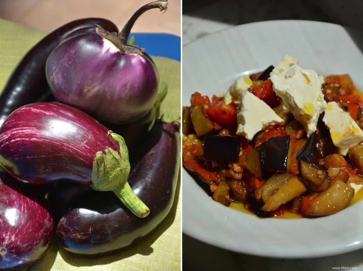 La recette d aubergines à la tomate de Rachel Roddy 