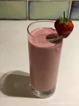 Comment faire le parfait milk-shake aux fraises – recette 