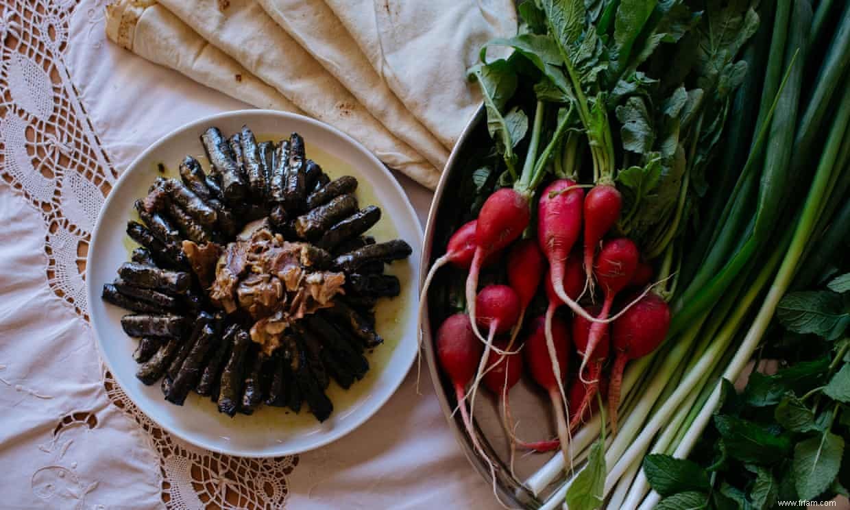 Recettes pour le Ramadan :warak enab de Karima Hazim (feuilles de vigne farcies) 