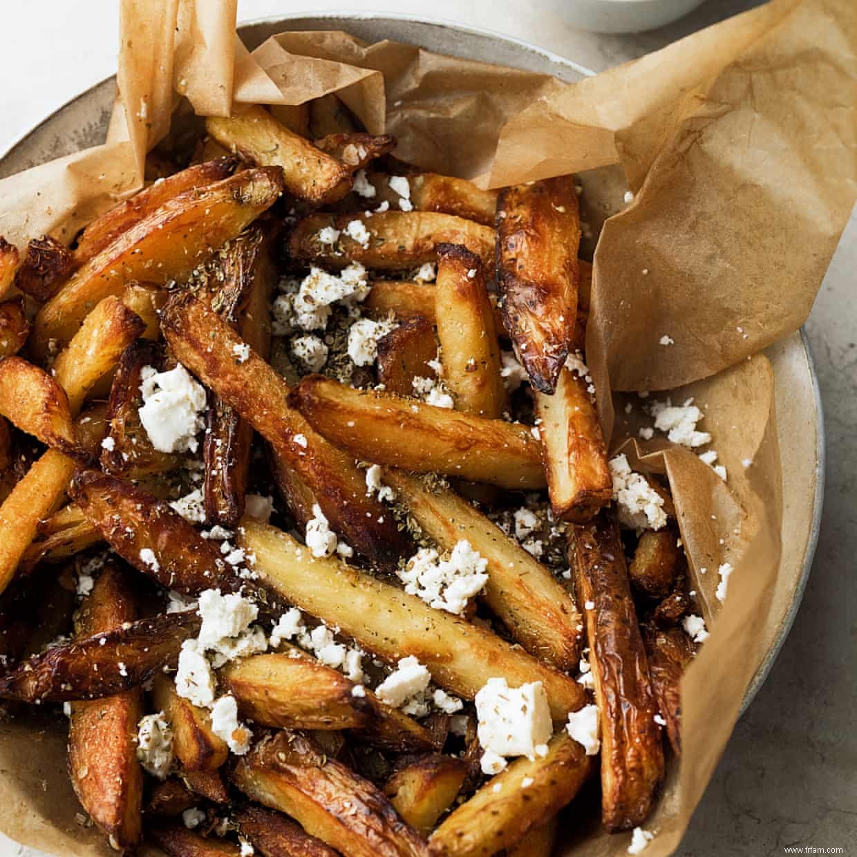 Frites au four de Yotam Ottolenghi à l origan et à la feta 