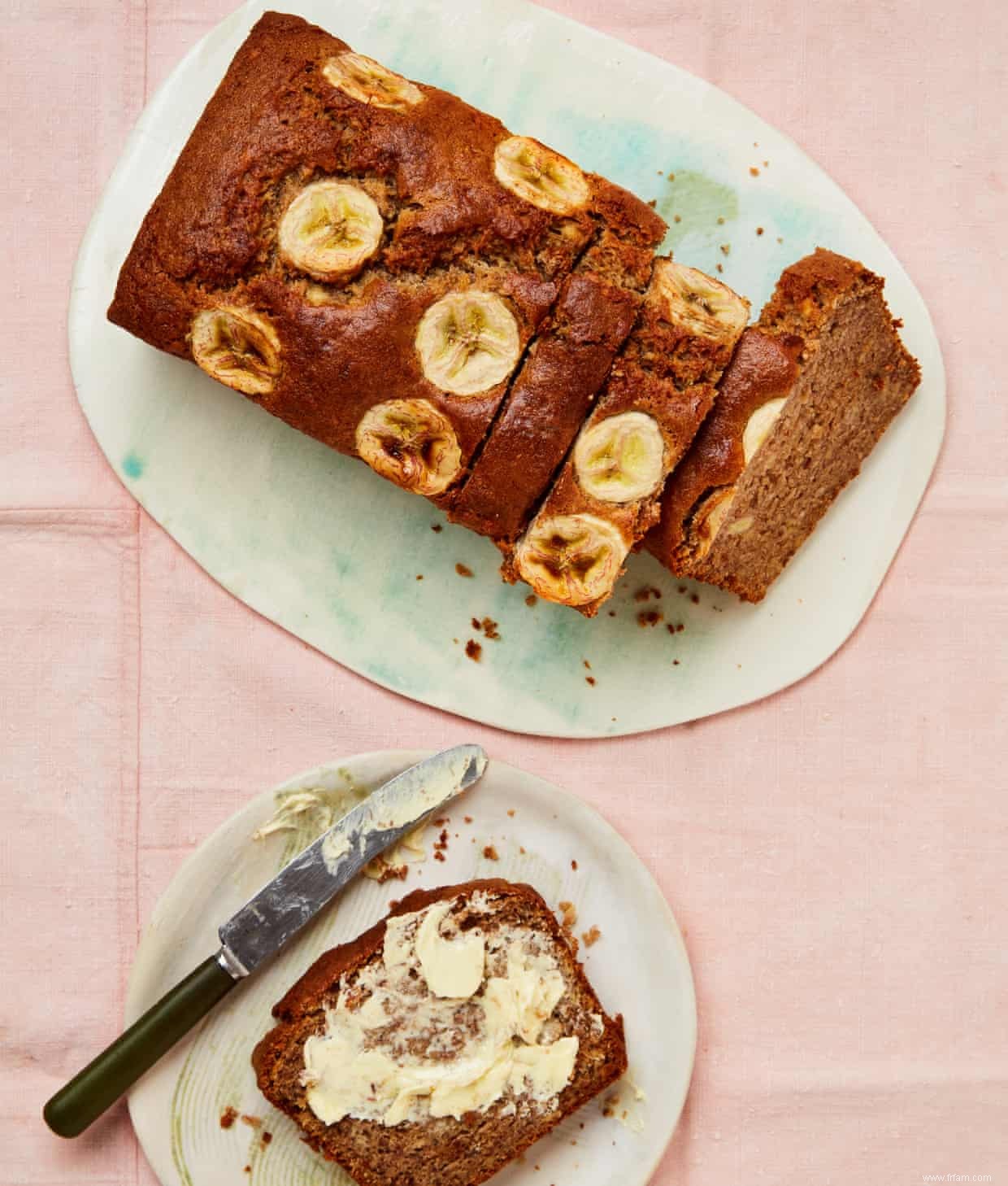 La recette végétalienne de Meera Sodha pour un pain aux bananes et au tahini sans gluten 