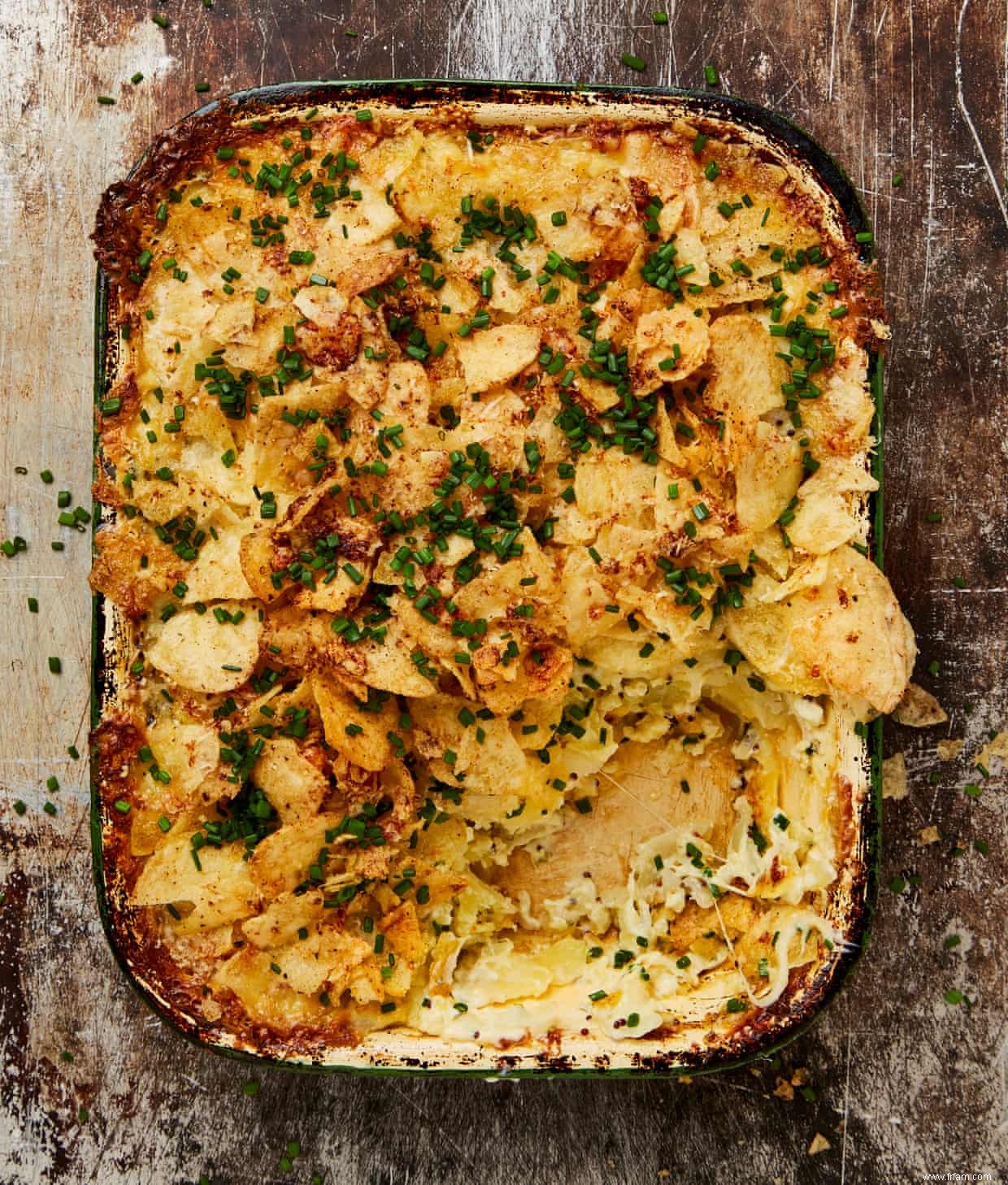 De l aubergine rôtie au gratin au fromage :les recettes de chips de Yotam Ottolenghi 