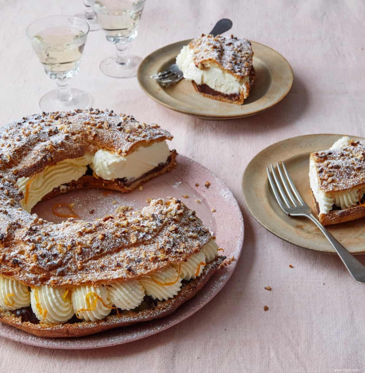 Choux-in :la recette du Paris-Brest orange et noisette de Benjamina Ebuehi 