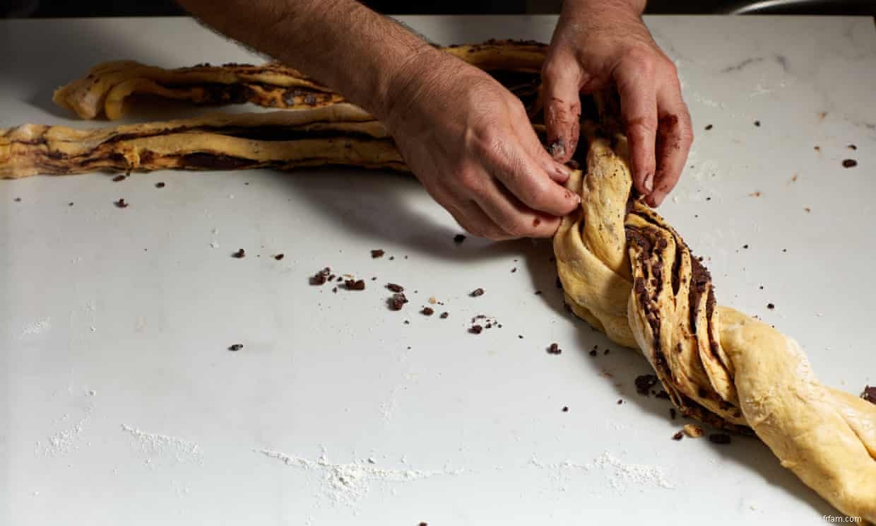 Pâtisserie de Noël revisitée :la recette de babka au chocolat de Mark Best 