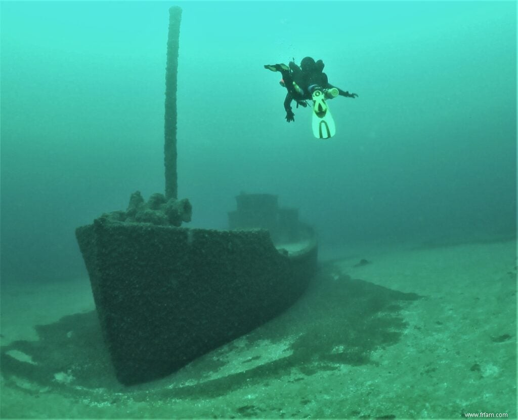 Les navires morts trouvent du réconfort sous la surface perfide des Grands Lacs 