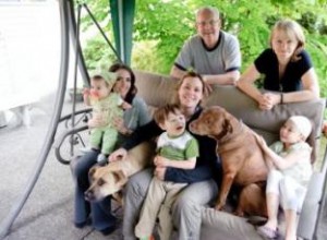 Visiter la famille avec votre chien 