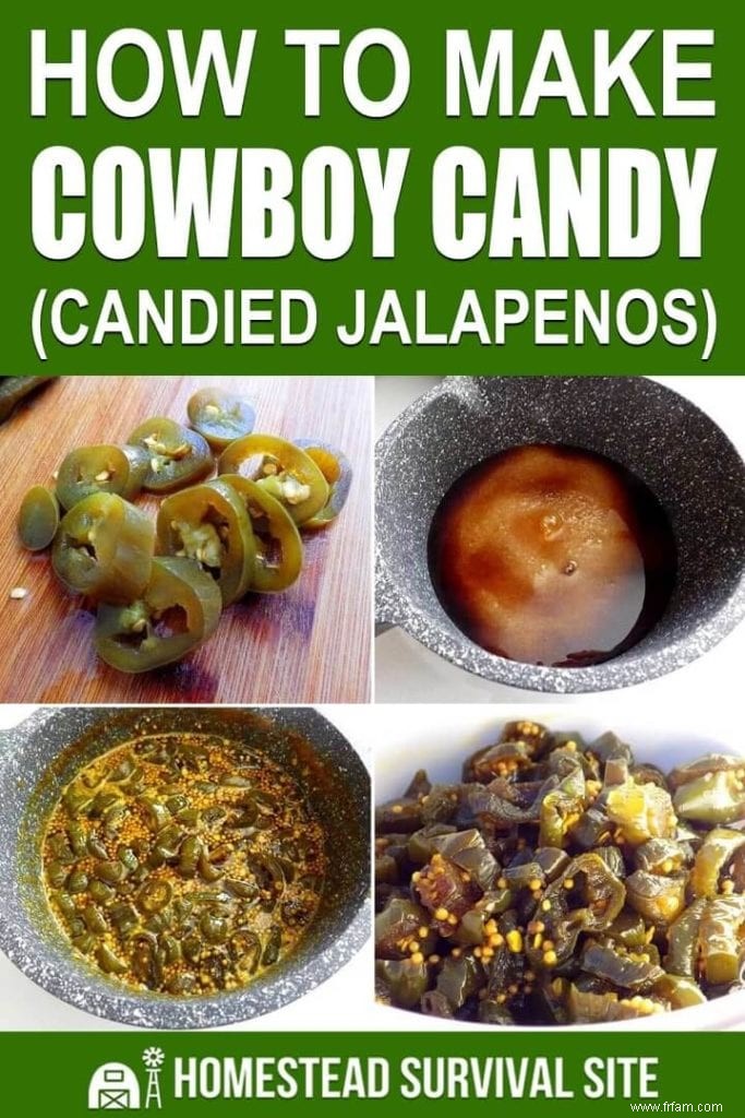 Comment faire des bonbons de cow-boy (jalapenos confits) 