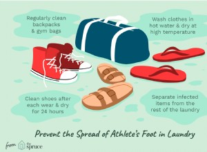 Comment protéger votre linge du pied d athlète 